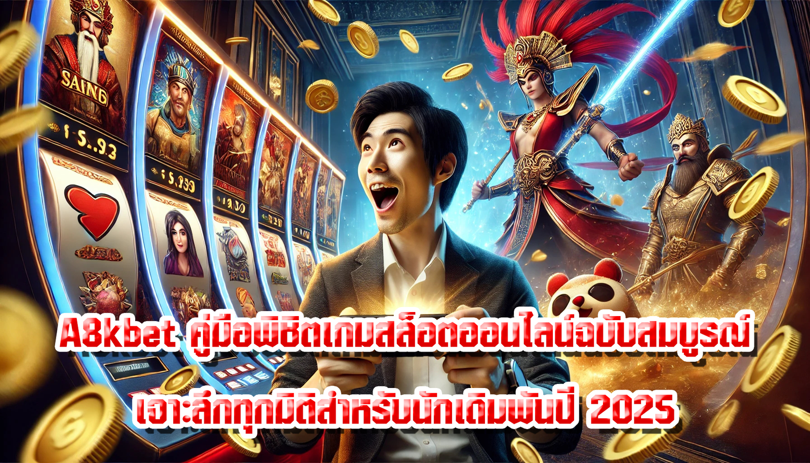 A8kbet คู่มือพิชิตเกมสล็อตออนไลน์ฉบับสมบูรณ์ เจาะลึกทุกมิติสำหรับนักเดิมพันปี 2025