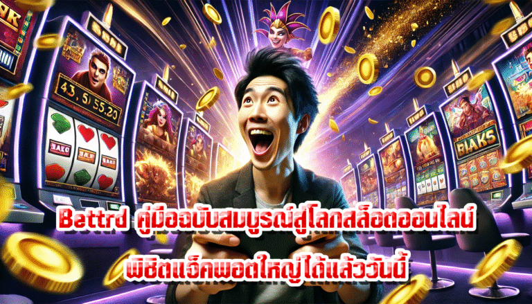 Bettrd คู่มือฉบับสมบูรณ์สู่โลกสล็อตออนไลน์ พิชิตแจ็คพอตใหญ่ได้แล้ววันนี้